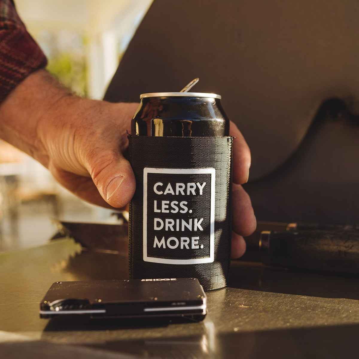 Ripstop Drink Sleeve - Black