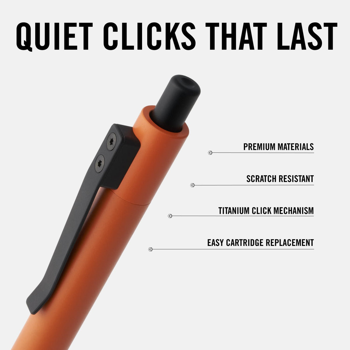 Daily Writer Kit (Click Pen) - Desert Pine