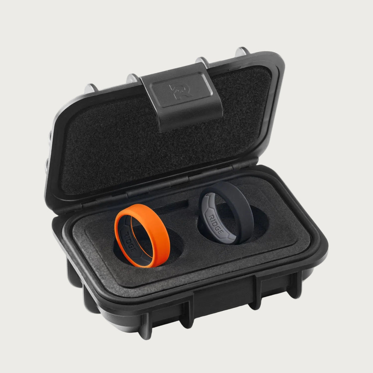 8mm Silicone Ring Set - Basecamp Orange