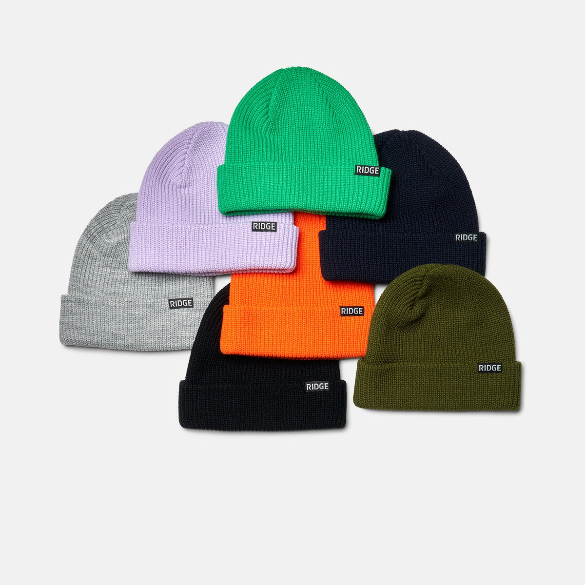 Ridge Classic Cuffed Beanie - Gunmetal
