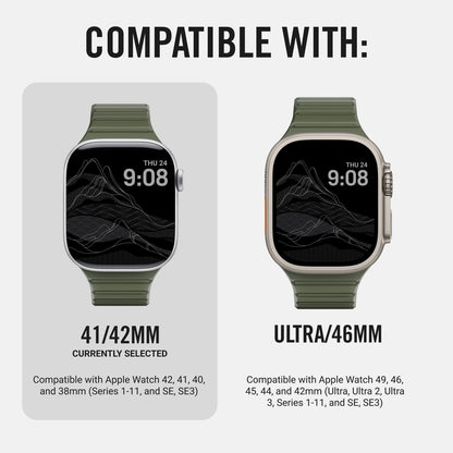 Everyday Watch Strap - Matte Olive - 41/42mm