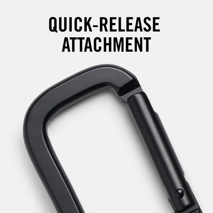 Ridge Keychain - Midnight Black Leather
