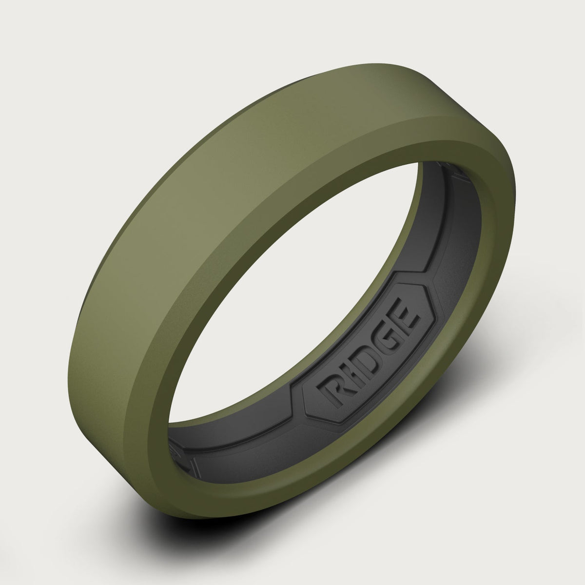 Ridge Wallet For MagSafe - Matte Olive