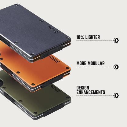 Ridge Wallet For MagSafe - Matte Black