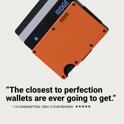 Ridge Wallet - Lemon Drop
