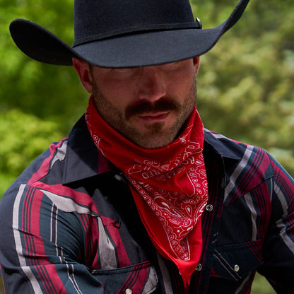 Ridge Bandana - Rodeo Red
