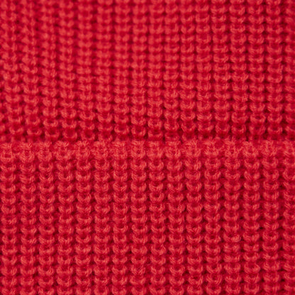 Classic Cuffed Beanie - Rodeo Red