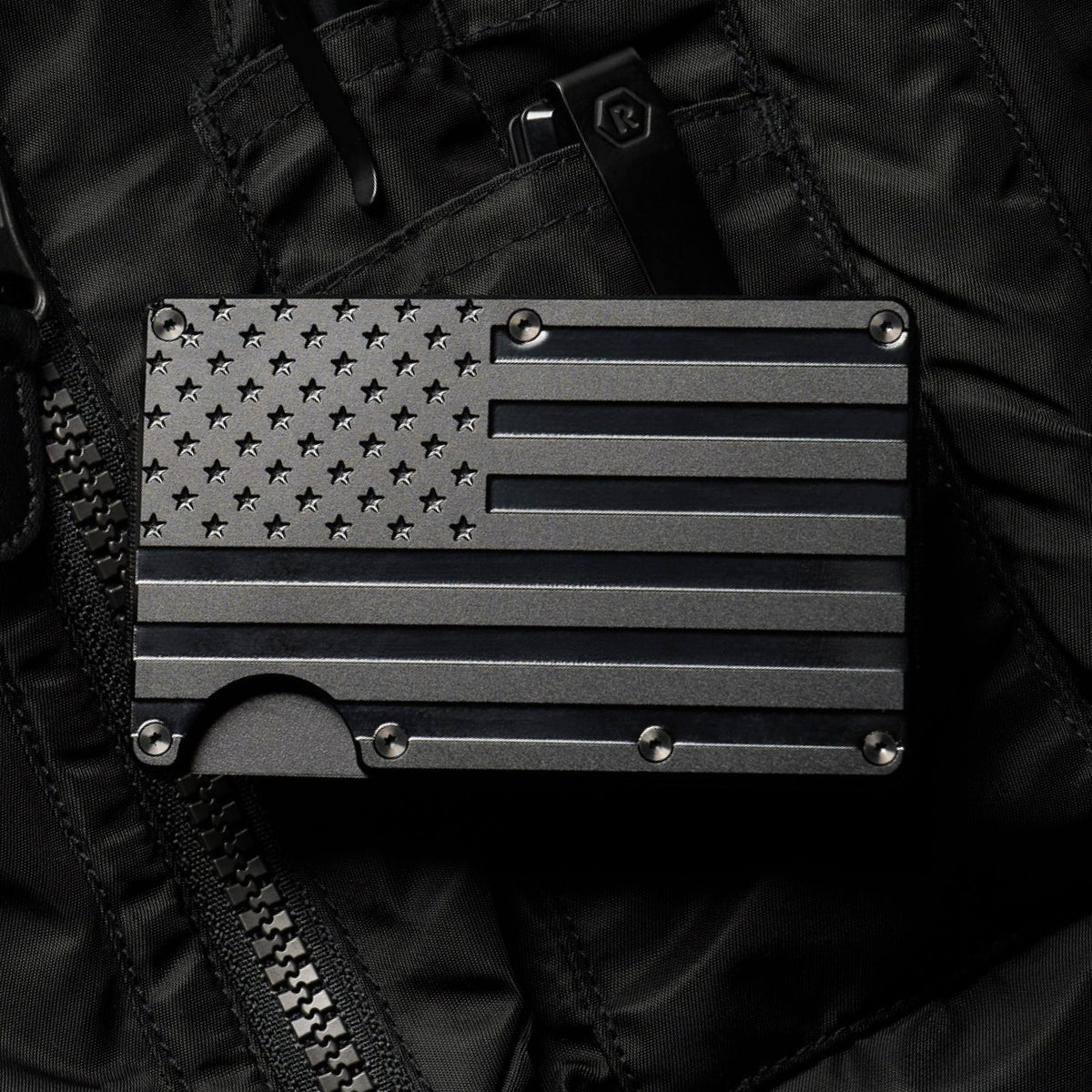 Ridge Wallet - Stars & Stripes - Stealth