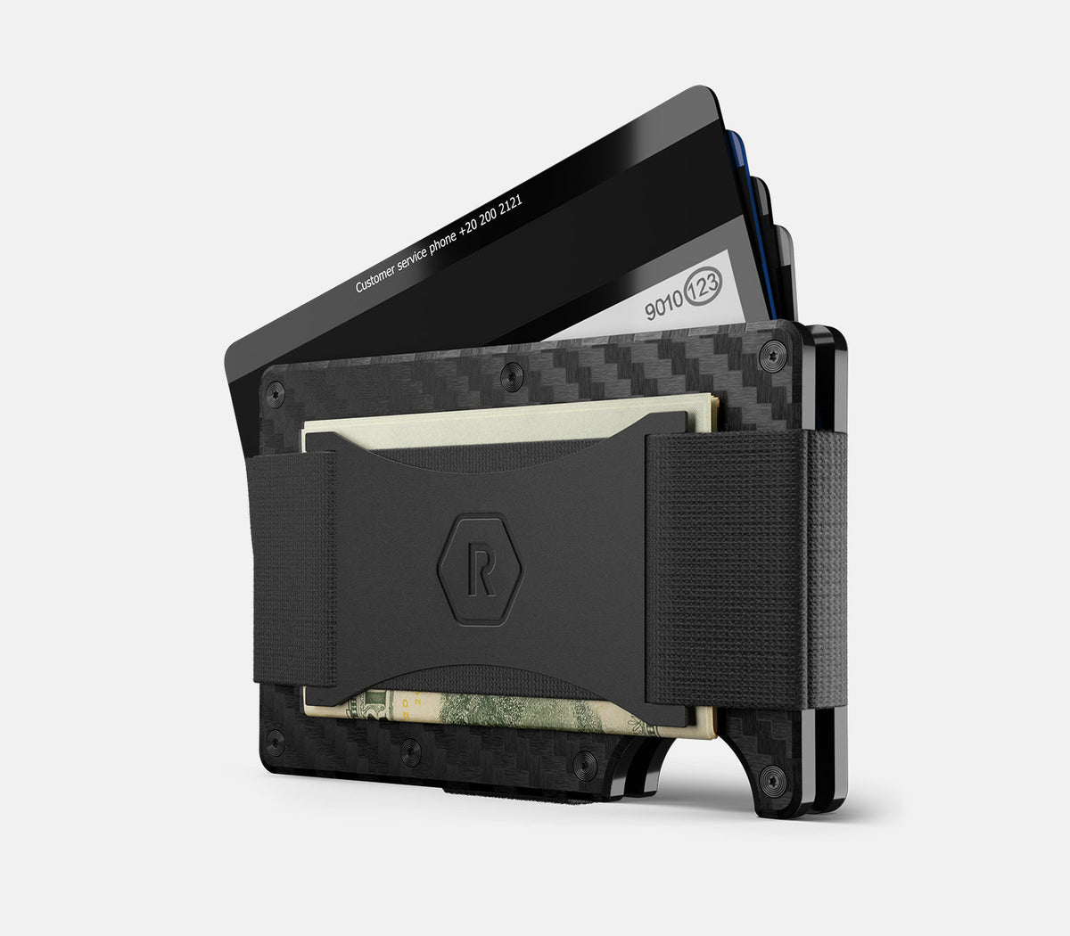 Ridge Wallet - Los Angeles Rams - Carbon Fiber 3k