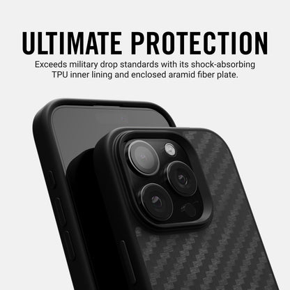 Ridge Phone Case - Carbon - iPhone 16