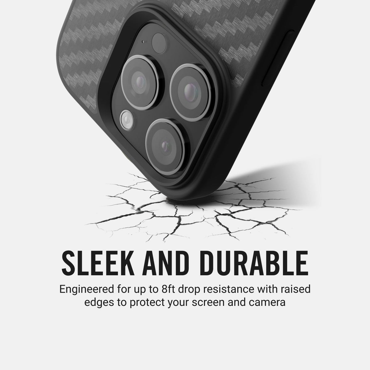Ridge Phone Case - Carbon - iPhone 16 Plus