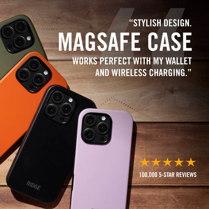 Ridge Phone Case - Matte Black - iPhone 16 Pro Max