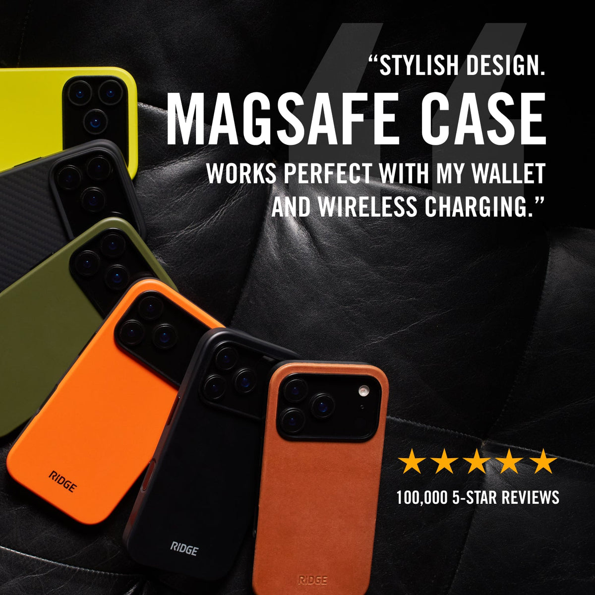 Ridge Phone Case - Matte Olive - iPhone 17 Pro