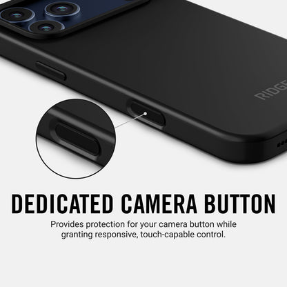 Ridge Phone Case - Matte Black - iPhone 17 Pro Max