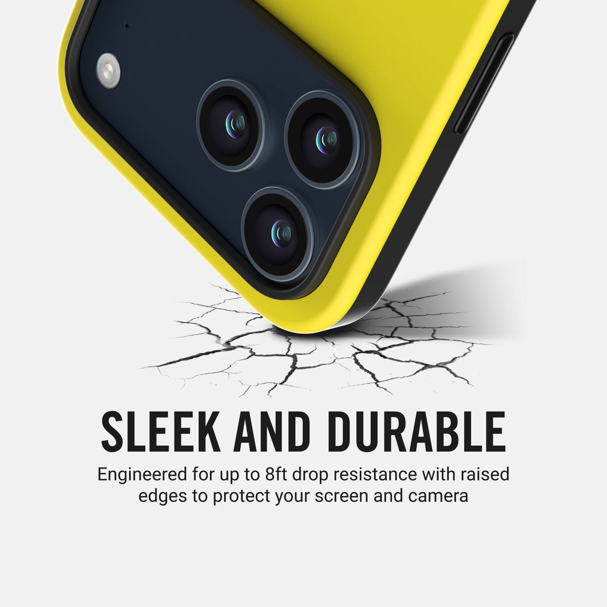 Ridge Phone Case - Hyper Lime - iPhone 17 Pro Max